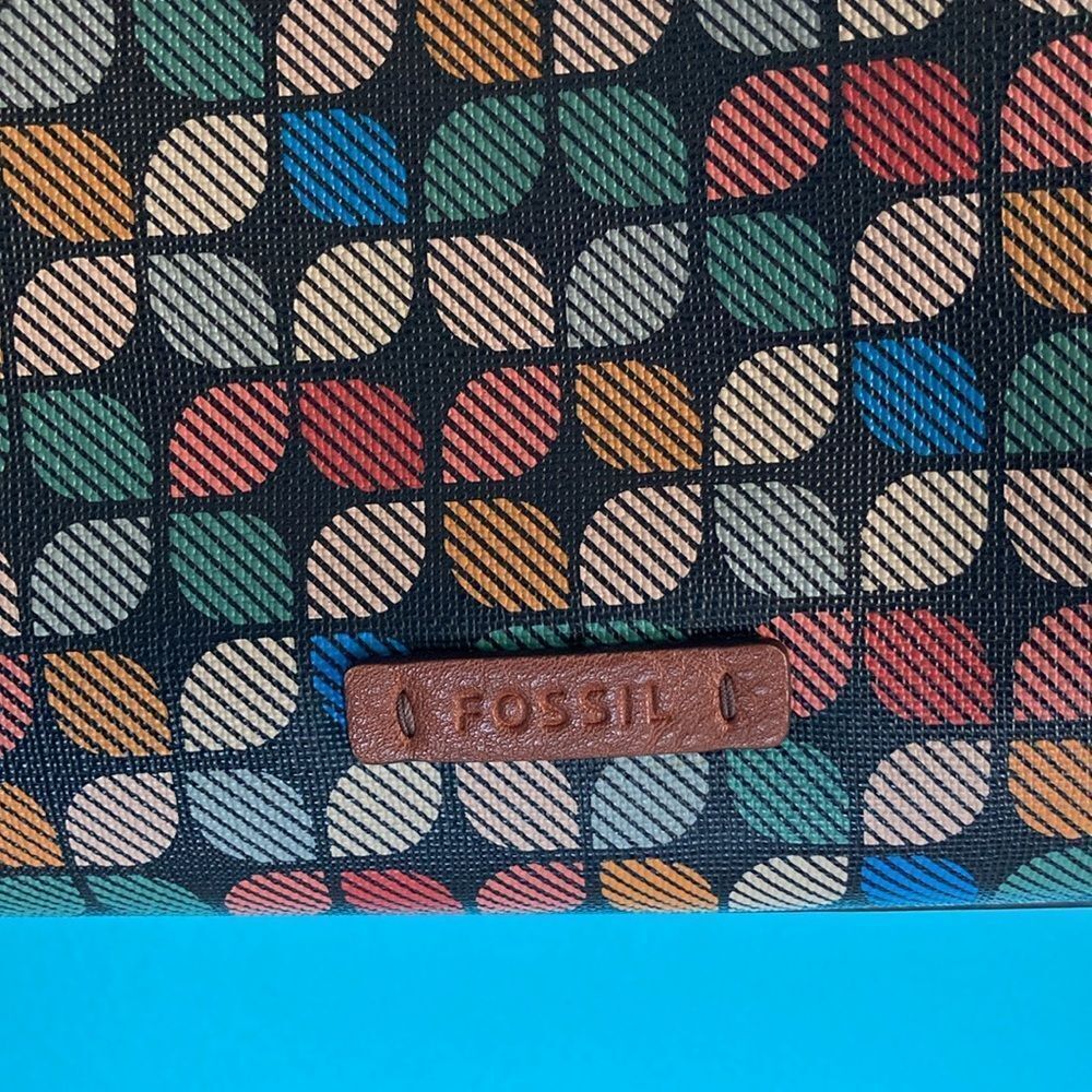 Fossil "Rachel" Large Tote Bag In Multi Color Pat… - image 7